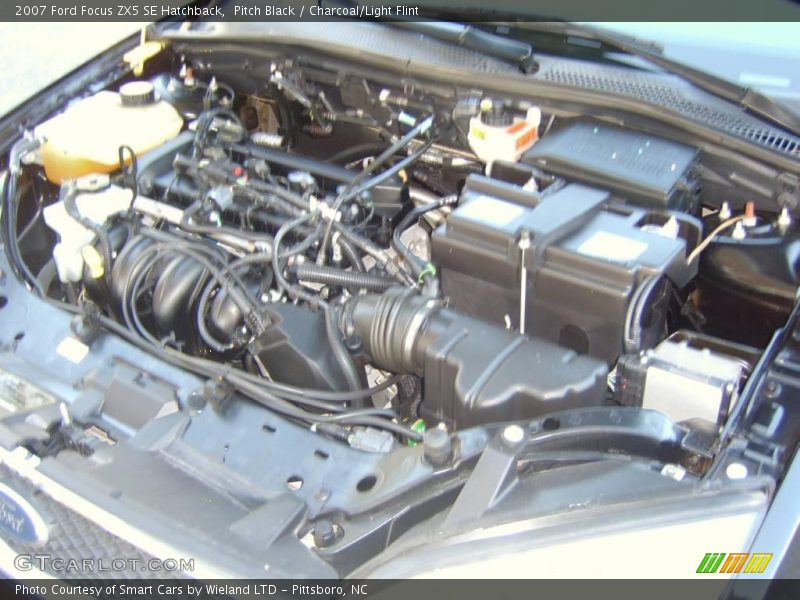 Pitch Black / Charcoal/Light Flint 2007 Ford Focus ZX5 SE Hatchback