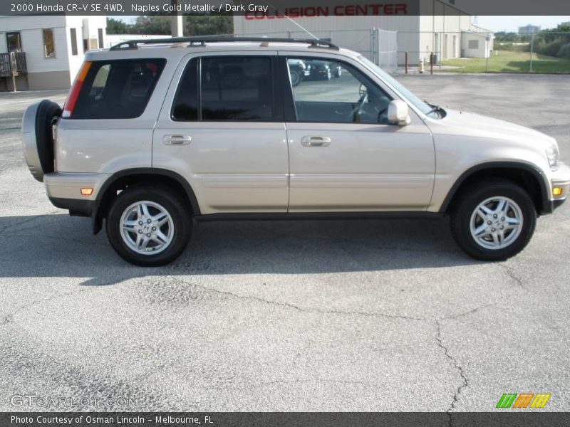 Naples Gold Metallic / Dark Gray 2000 Honda CR-V SE 4WD