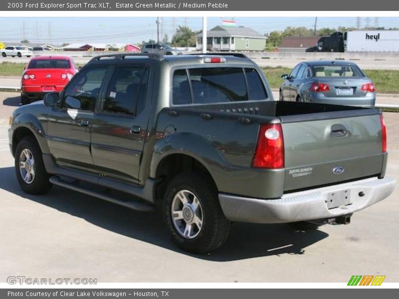 Estate Green Metallic / Medium Pebble 2003 Ford Explorer Sport Trac XLT