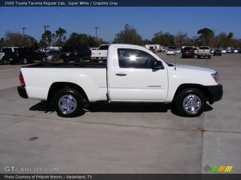 Super White / Graphite Gray 2006 Toyota Tacoma Regular Cab
