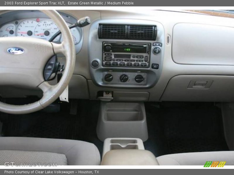 Estate Green Metallic / Medium Pebble 2003 Ford Explorer Sport Trac XLT