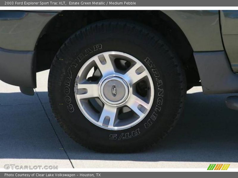 Estate Green Metallic / Medium Pebble 2003 Ford Explorer Sport Trac XLT