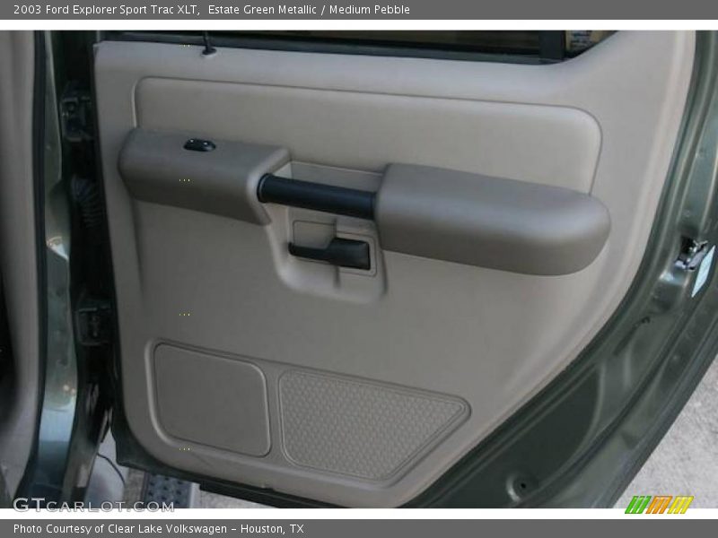 Estate Green Metallic / Medium Pebble 2003 Ford Explorer Sport Trac XLT