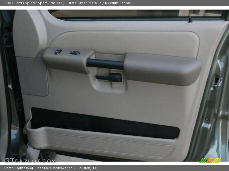 Estate Green Metallic / Medium Pebble 2003 Ford Explorer Sport Trac XLT