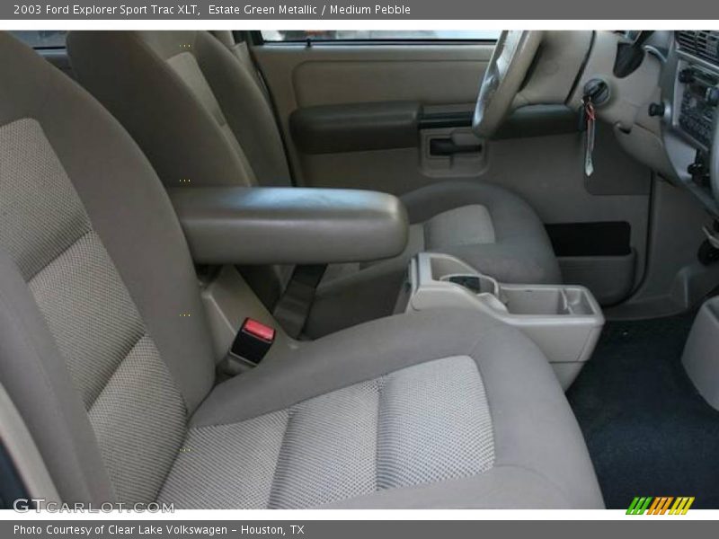 Estate Green Metallic / Medium Pebble 2003 Ford Explorer Sport Trac XLT