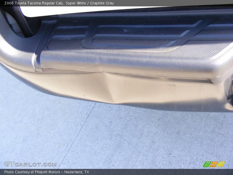 Super White / Graphite Gray 2006 Toyota Tacoma Regular Cab