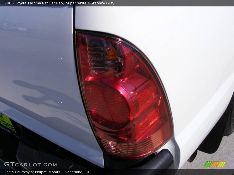 Super White / Graphite Gray 2006 Toyota Tacoma Regular Cab