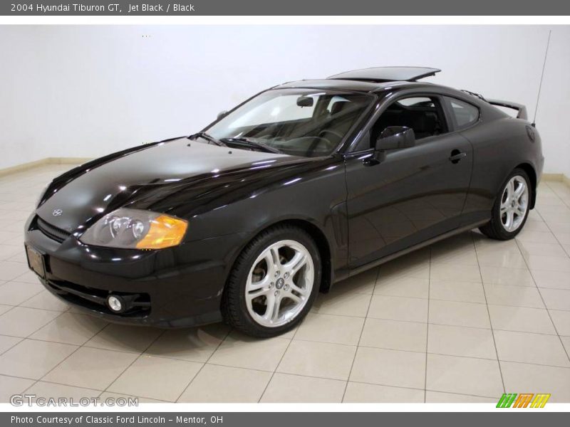 Jet Black / Black 2004 Hyundai Tiburon GT