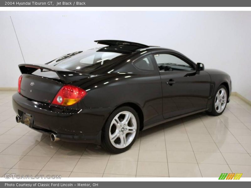 Jet Black / Black 2004 Hyundai Tiburon GT