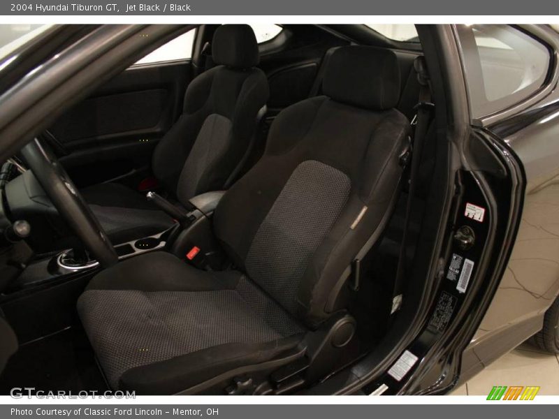 Jet Black / Black 2004 Hyundai Tiburon GT