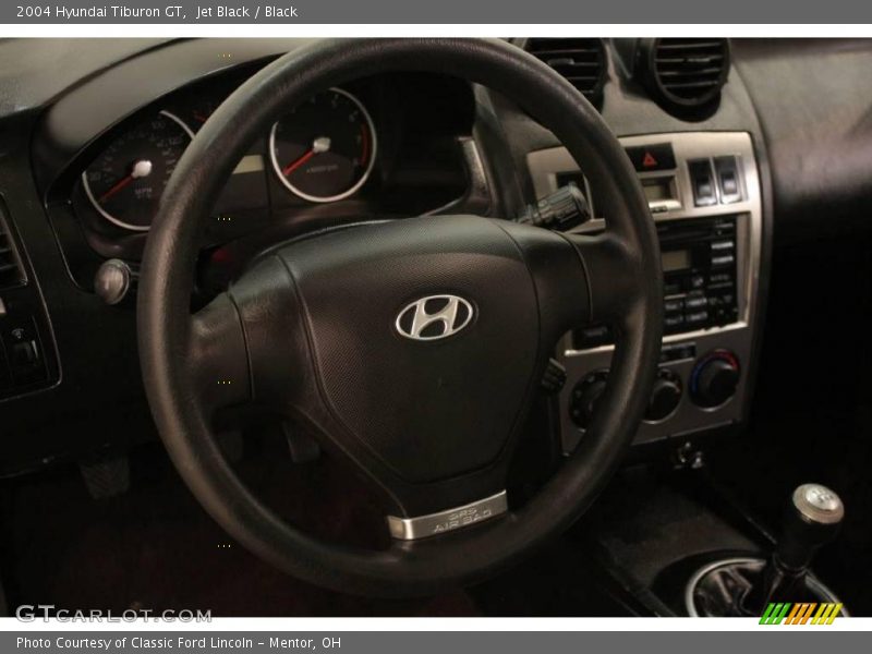 Jet Black / Black 2004 Hyundai Tiburon GT