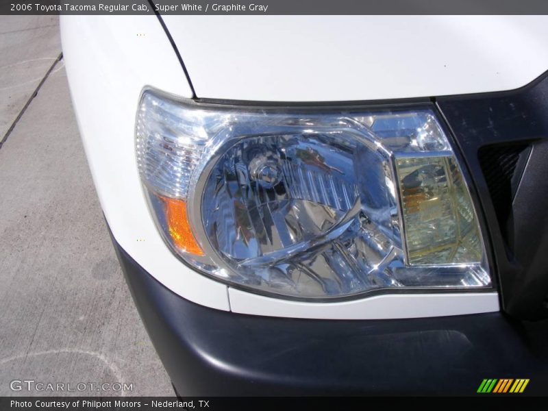 Super White / Graphite Gray 2006 Toyota Tacoma Regular Cab