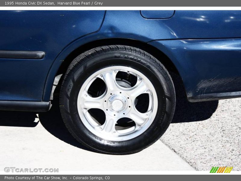 Harvard Blue Pearl / Grey 1995 Honda Civic DX Sedan