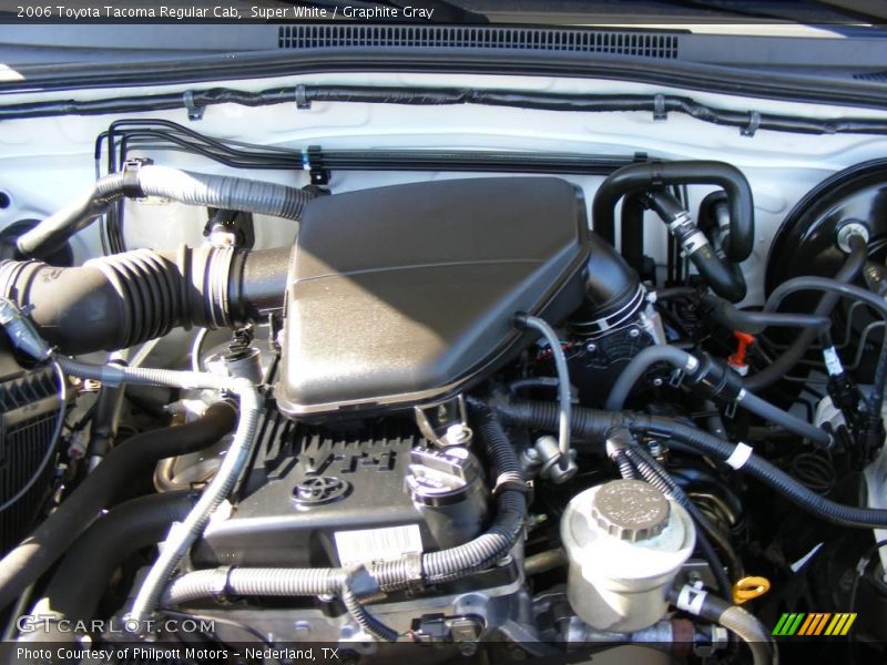 Super White / Graphite Gray 2006 Toyota Tacoma Regular Cab