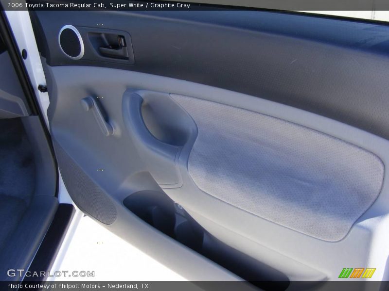 Super White / Graphite Gray 2006 Toyota Tacoma Regular Cab