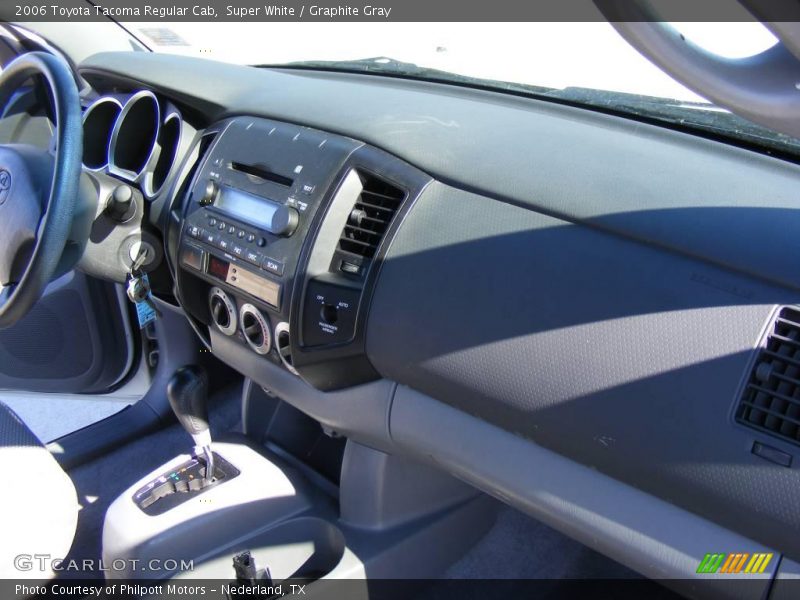 Super White / Graphite Gray 2006 Toyota Tacoma Regular Cab