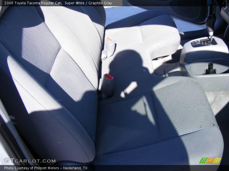 Super White / Graphite Gray 2006 Toyota Tacoma Regular Cab