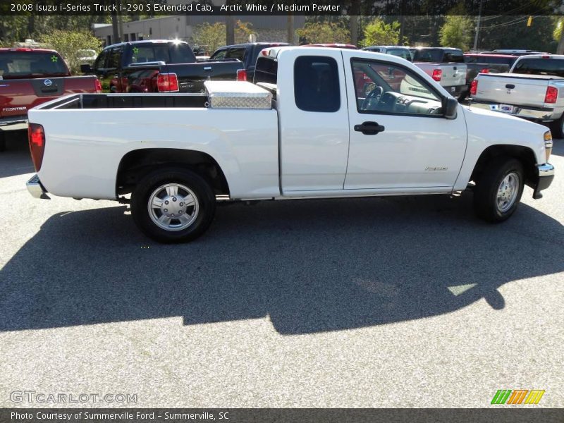 Arctic White / Medium Pewter 2008 Isuzu i-Series Truck i-290 S Extended Cab