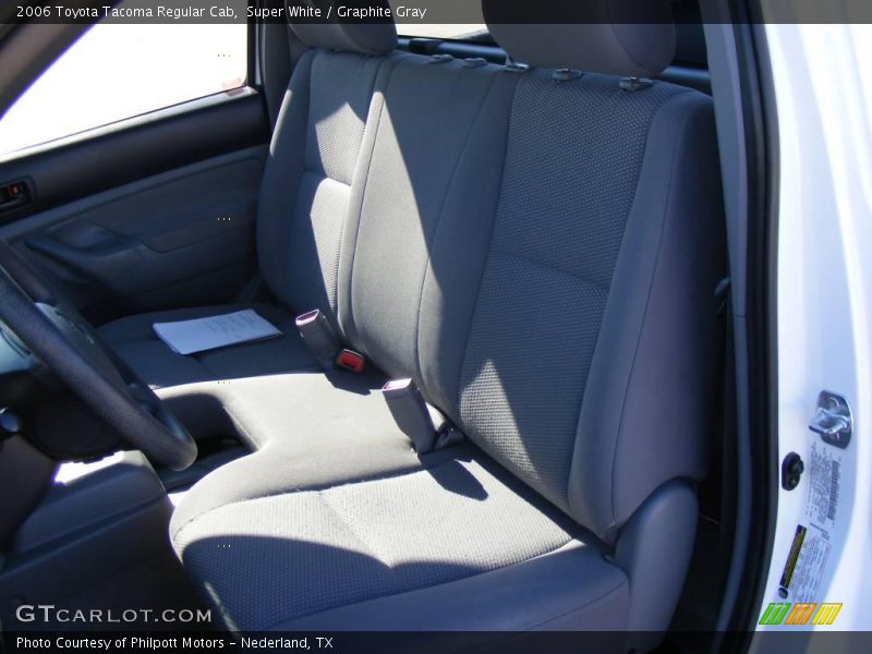 Super White / Graphite Gray 2006 Toyota Tacoma Regular Cab