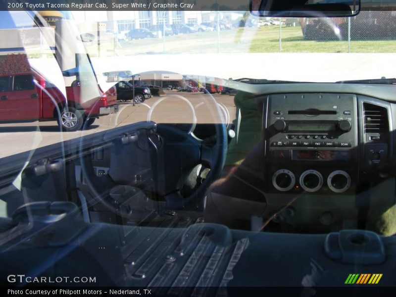 Super White / Graphite Gray 2006 Toyota Tacoma Regular Cab