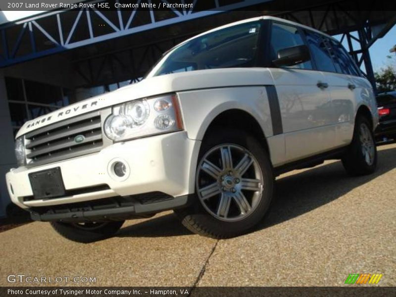 Chawton White / Parchment 2007 Land Rover Range Rover HSE
