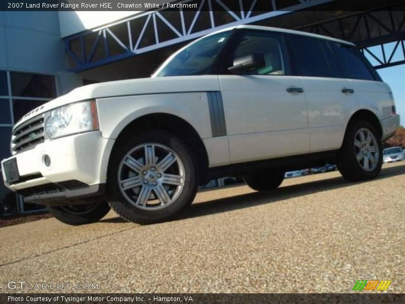 Chawton White / Parchment 2007 Land Rover Range Rover HSE