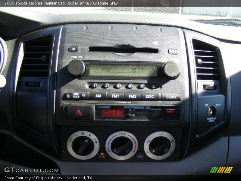 Super White / Graphite Gray 2006 Toyota Tacoma Regular Cab