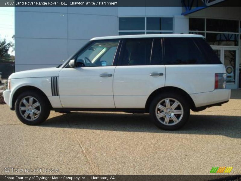 Chawton White / Parchment 2007 Land Rover Range Rover HSE