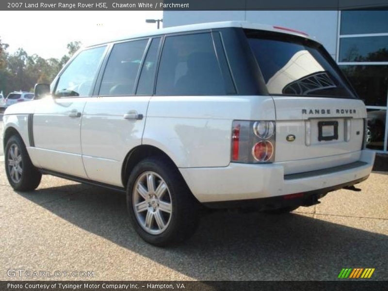 Chawton White / Parchment 2007 Land Rover Range Rover HSE