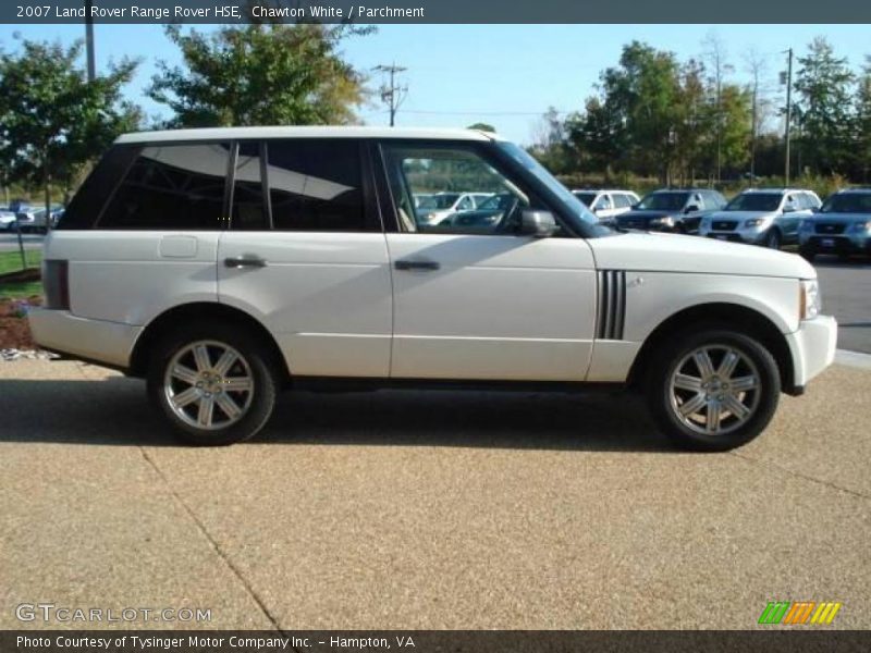 Chawton White / Parchment 2007 Land Rover Range Rover HSE