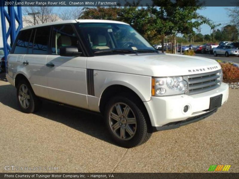 Chawton White / Parchment 2007 Land Rover Range Rover HSE