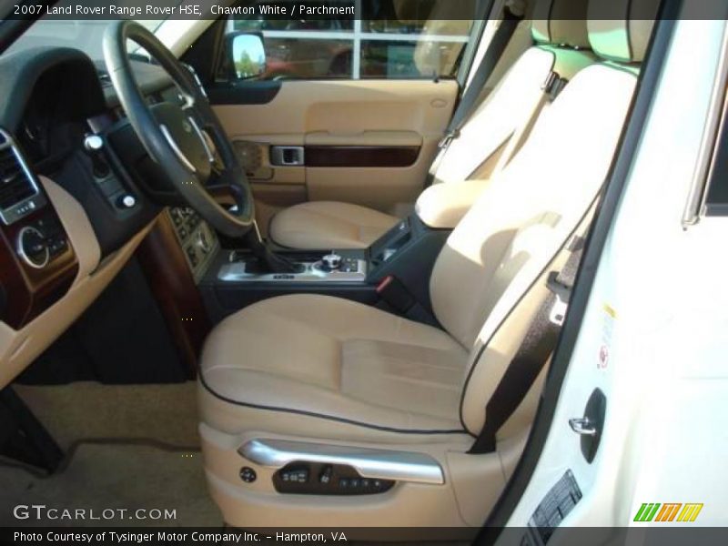 Chawton White / Parchment 2007 Land Rover Range Rover HSE