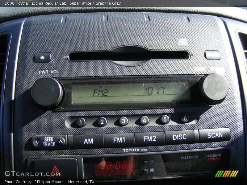 Super White / Graphite Gray 2006 Toyota Tacoma Regular Cab