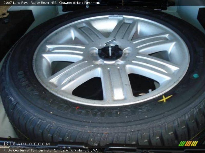 Chawton White / Parchment 2007 Land Rover Range Rover HSE