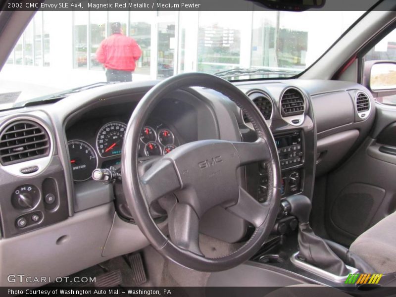 Magnetic Red Metallic / Medium Pewter 2002 GMC Envoy SLE 4x4