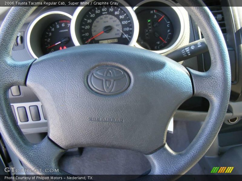 Super White / Graphite Gray 2006 Toyota Tacoma Regular Cab