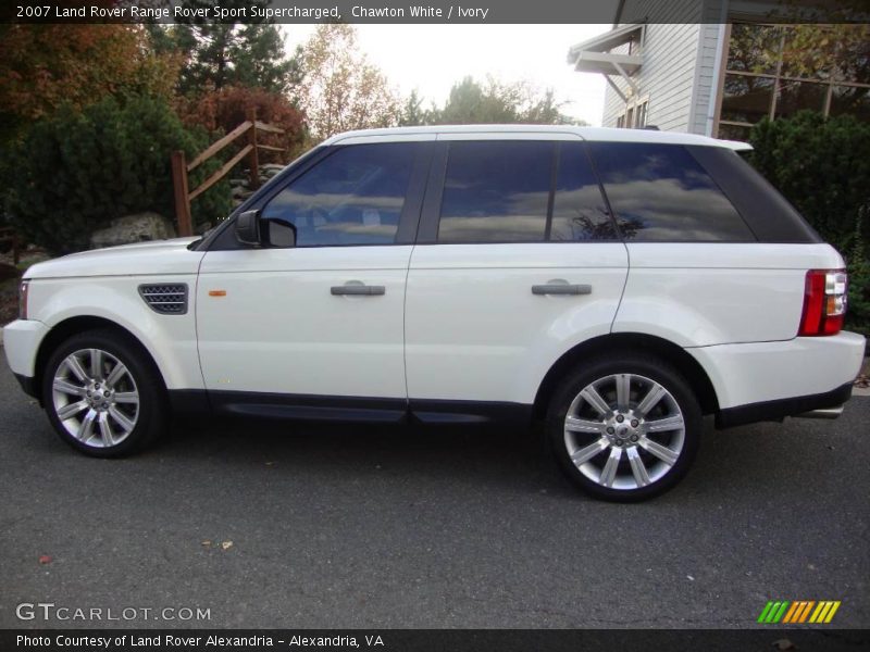 Chawton White / Ivory 2007 Land Rover Range Rover Sport Supercharged