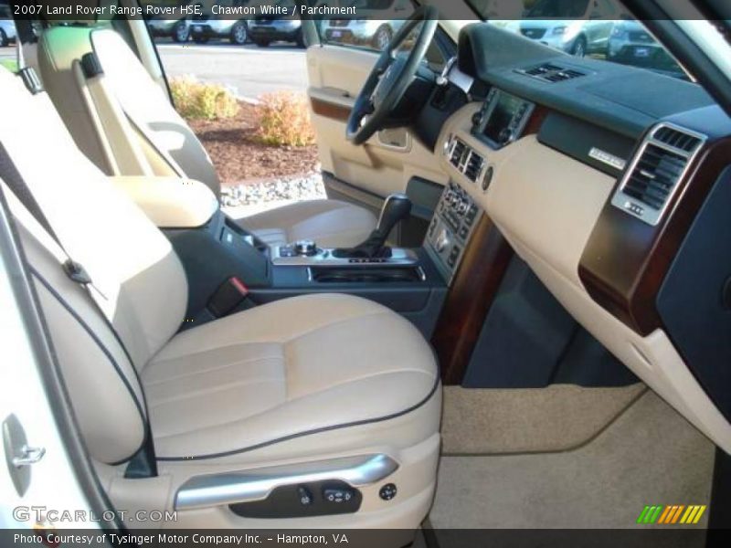 Chawton White / Parchment 2007 Land Rover Range Rover HSE