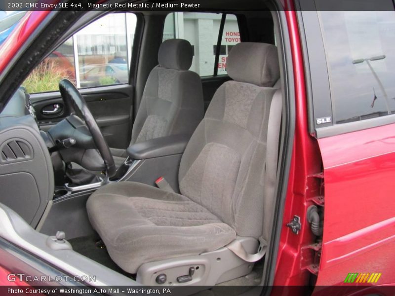 Magnetic Red Metallic / Medium Pewter 2002 GMC Envoy SLE 4x4