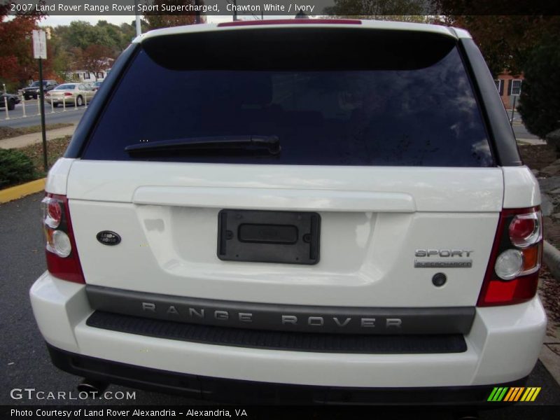 Chawton White / Ivory 2007 Land Rover Range Rover Sport Supercharged