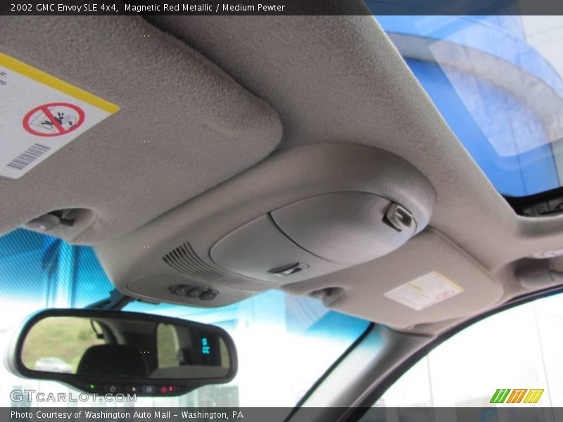 Magnetic Red Metallic / Medium Pewter 2002 GMC Envoy SLE 4x4