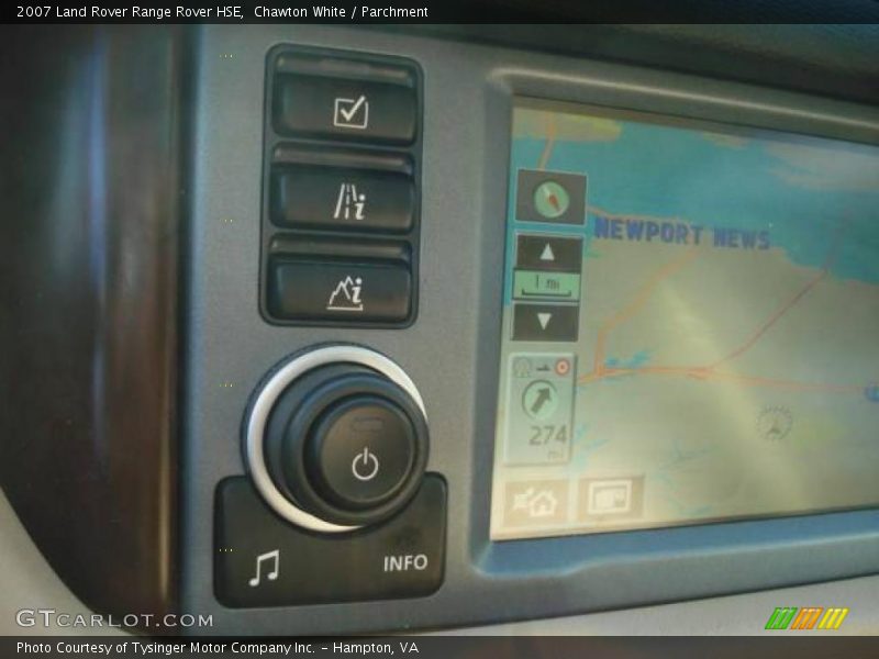 Chawton White / Parchment 2007 Land Rover Range Rover HSE