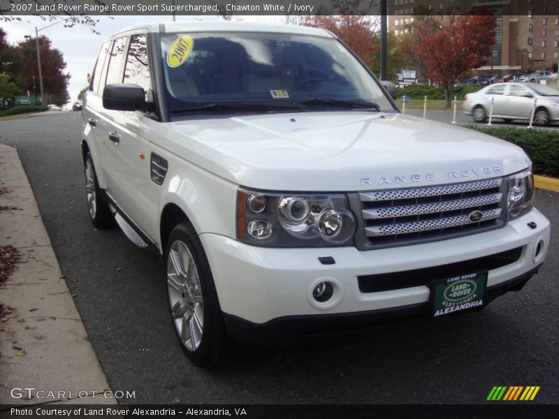 Chawton White / Ivory 2007 Land Rover Range Rover Sport Supercharged