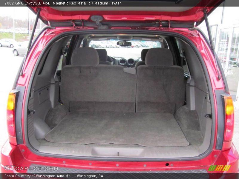 Magnetic Red Metallic / Medium Pewter 2002 GMC Envoy SLE 4x4