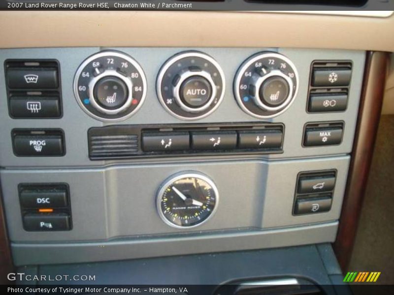Chawton White / Parchment 2007 Land Rover Range Rover HSE