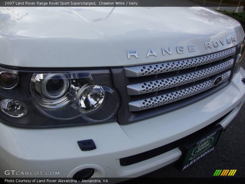 Chawton White / Ivory 2007 Land Rover Range Rover Sport Supercharged
