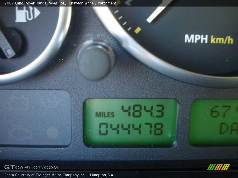 Chawton White / Parchment 2007 Land Rover Range Rover HSE