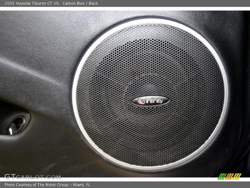 Carbon Blue / Black 2003 Hyundai Tiburon GT V6