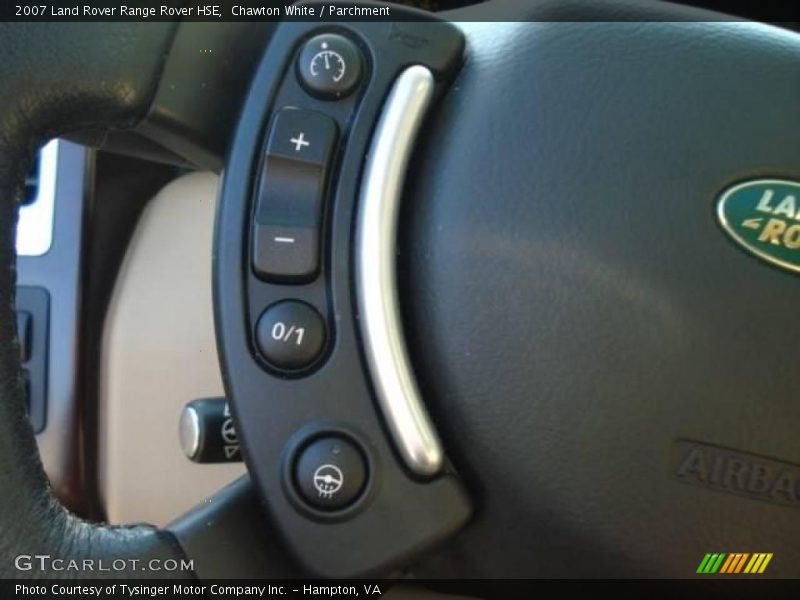 Chawton White / Parchment 2007 Land Rover Range Rover HSE