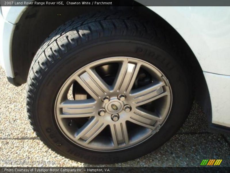 Chawton White / Parchment 2007 Land Rover Range Rover HSE